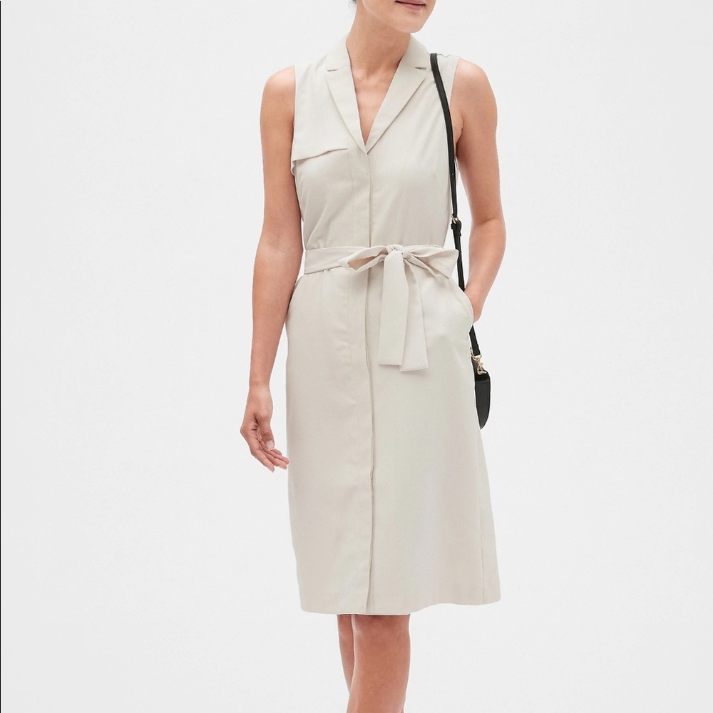 Banana Republic Trench Shirt Dress